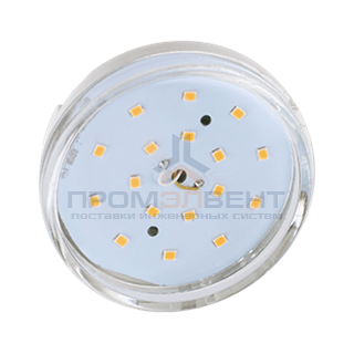 Ecola GX53   LED  8,5W Tablet 220V 4200K прозрачная 27x75