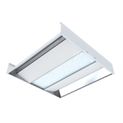 Светодиодный светильник "ВАРТОН" офисный встраиваемый отраженного света колотый лед 595*595*100мм 36 ВТ 6500К