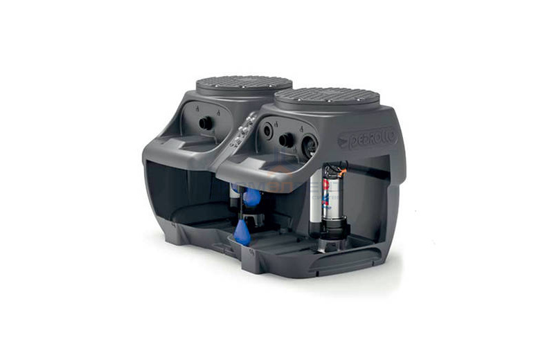 Установка канализационная Pedrollo SAR 550-Dm 10-N - 0,75 кВт (Qmax 300л/мин, Hmax 15,5м,кабель 10м)