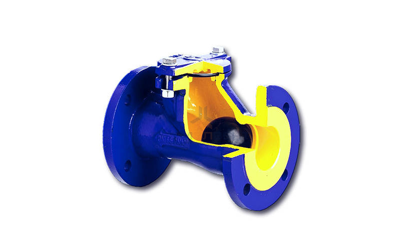 Клапан обратный шаровой Zetkama 400 D - Ду50 (ф/ф, PN16, Tmax 70°C, исполнение №55)