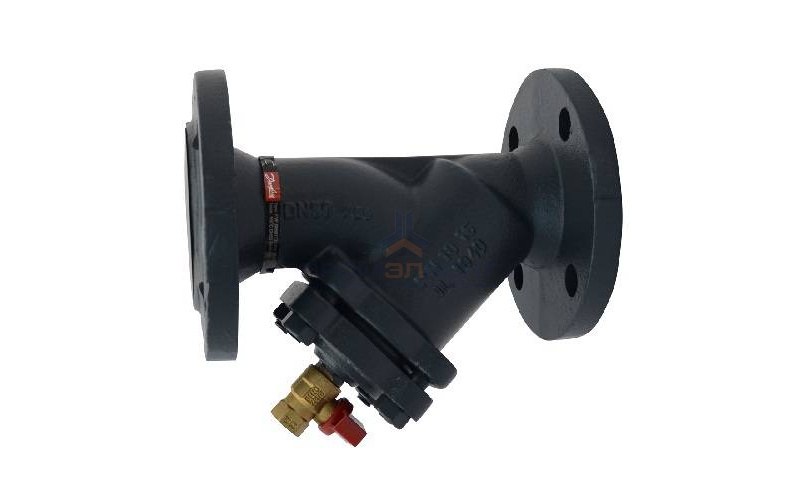 Фильтр грубой очистки Danfoss FVF - Ду32 (Фланец/Фланец, PN16, Tmax 150°C, со сливным краном)