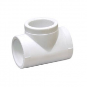 Тройник Fusitek - 110 (для полипропиленовых труб под пайку, цвет белый)