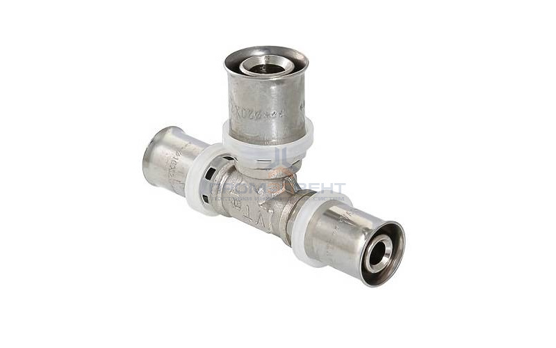 Тройник переходной VALTEC VTm.231 - 32 x 32 x 20 (прессовой, для металлопластиковых труб)