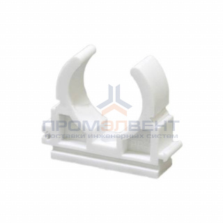 Клипса для труб Fusitek - 25 (для крепления полипропиленовых труб)