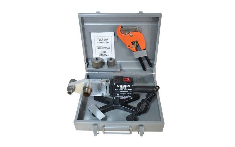 Комплект монтажного инструмента KALDE GM Cobra - 1.5 кВт (для полипропилен.труб диаметром до 63 мм)