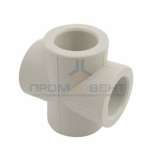 Крестовина FV-Plast - 25 (для полипропиленовых труб под пайку, цвет серый)