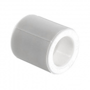 Муфта VALTEC VTp.703 - 63 (для полипропиленовых труб под пайку, цвет белый)