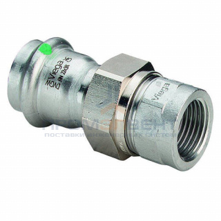 Муфта разъемная Viega Sanpress Inox 2362 - 18 x 3/4" (нержавеющая сталь)