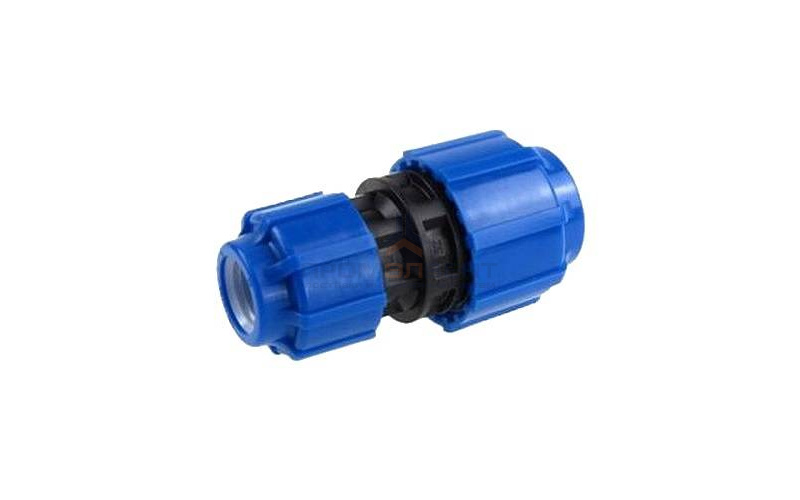 Муфта редукционная Политэк - 32 x 25 (винтовая, для труб ПНД)