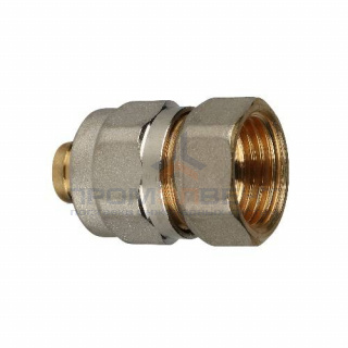 Переход на внутреннюю резьбу STOUT - 26 x 1" (винтовой, для металлопластиковых труб)