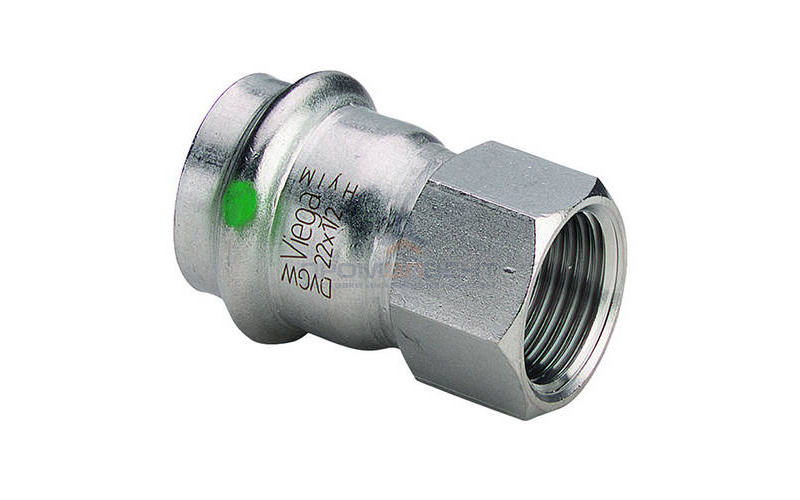 Переход на внутреннюю резьбу Viega Sanpress Inox 2312 - 15 x 1/2