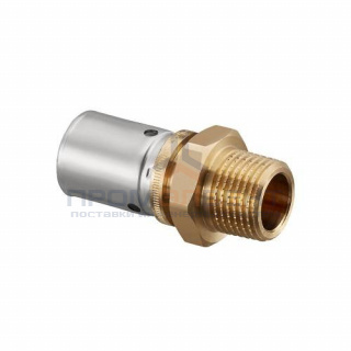 Переход на наружную резьбу Oventrop Cofit P - 26x3.0 x 1" (прессовой, бронза)