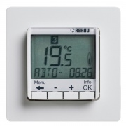 Терморегулятор REHAU Optima 10A прграммируемый, с датчиком пола