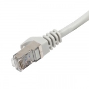 ITK Коммутационный шнур RG45 патч-корд, кат.5Е FTP, 0,5м, серый
