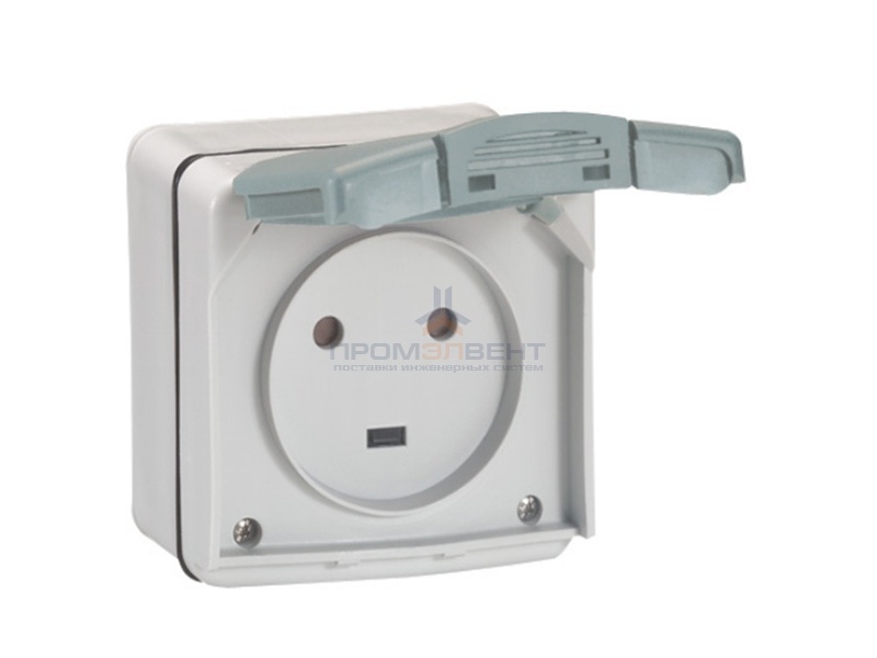 Розетка 2К+З 20А 230V IP55 Legrand Plexo