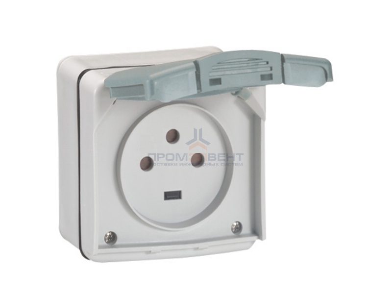 Розетка 3К+Н 20А 380V IP55 Legrand Plexo