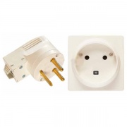 Розетка с вилкой и накладной коробкой Legrand  2P+Т 32А 220В