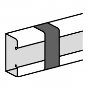 Накладка на стык профиля 85х50мм Legrand METRA
