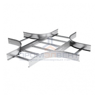 Х-ответвитель 50х600 R300, нержавеющий