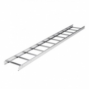 Лестничный лоток 80х600, L 3000, цинк-ламельный