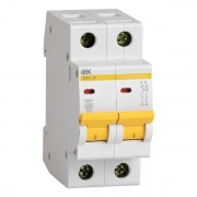 Автоматический выключатель ВА47-29 2Р 63А 4,5кА характеристика D ИЭК (автомат)