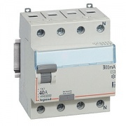 УЗО Legrand DX3 ВДТ 4П 40А 300мА тип A-S селективное