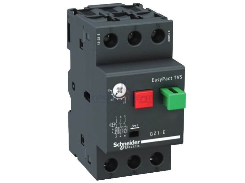 Автомат защиты электродвигателя Schneider Electric EasyPact TVS 0,25-0,4A