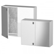 Навесной металлический влагозащищенный шкаф DKC CE IP55 1400x1000x300мм двухдверный с монтажной плат