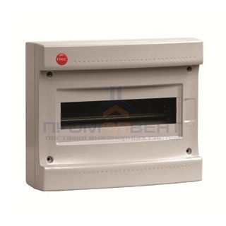 Щиток настен. без дверцы 12мод., IP40, серый