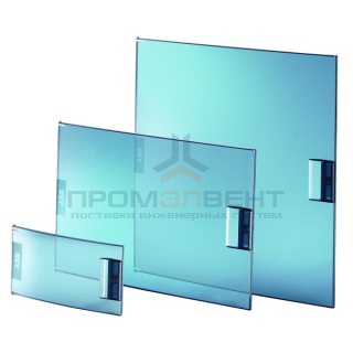 Дверь зеленая 6 модулей ABB Mistral41 в нишу